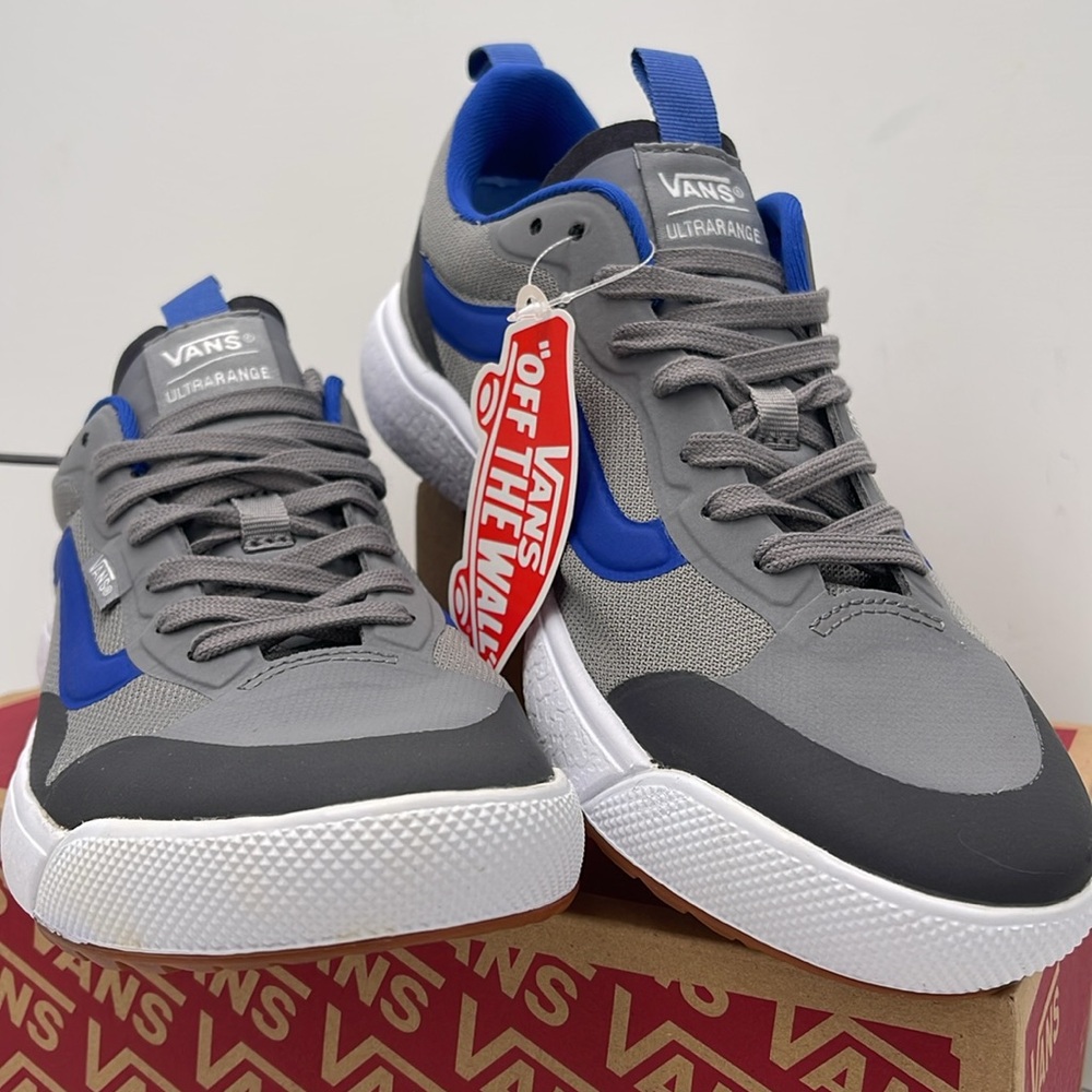Vans Men’s Gray and Blue Sneakers Ultrarange Exo
Gray/True White VN0A4U1KBGJ - Picture 7 of 16